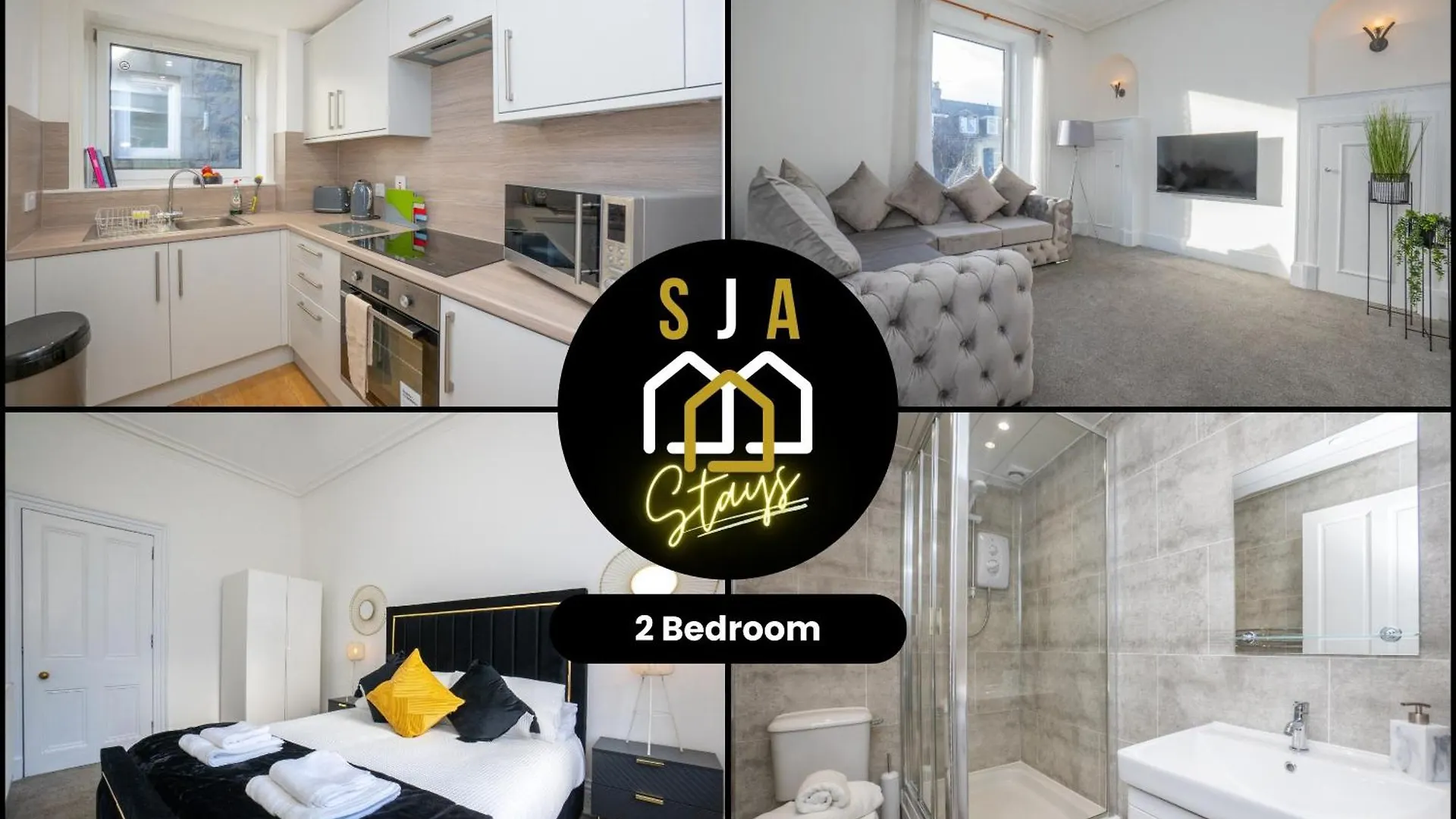 Brulee House - Sja Stays - 2 Bed Apartment Aberdeen